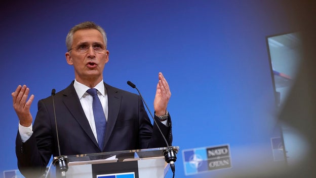 NATO leader says new Russian troops have arrived in Ukraine