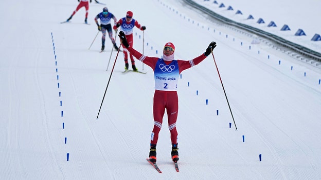 Russian Alexander Bolshunov wins 3rd gold in 30K race