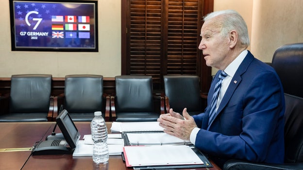 Biden to announce further 'devastating' sanctions for Russia over war in Ukraine