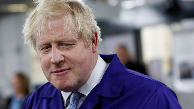 UK Prime Minister Boris Johnson calls Vladimir Putin a 'dictator'