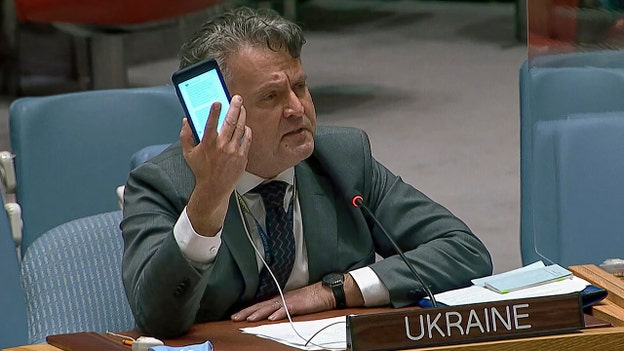Ukraine's ambassador to UN confronts Russian counterpart at emergency meeting