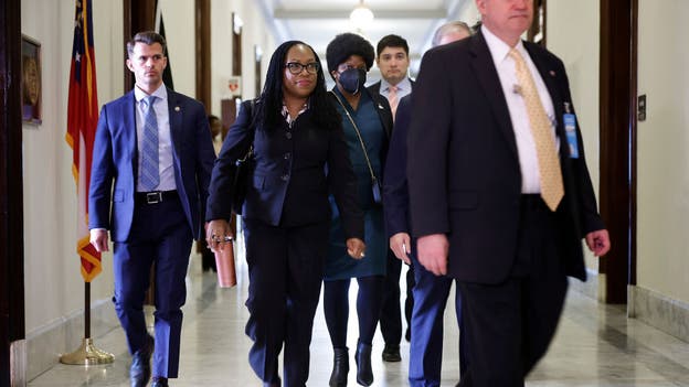 Senate confirmation hearings to begin for Biden's Supreme Court pick Judge Ketanji Brown Jackson