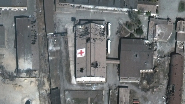 Russian forces shell Red Cross warehouse in Mariupol