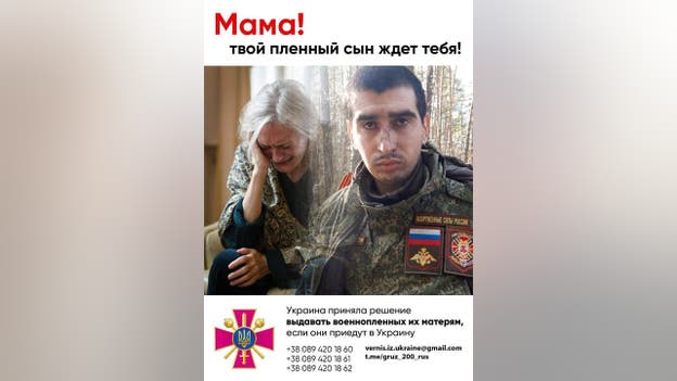 Ukraine asks Russian mothers to come get their sons captured in battle