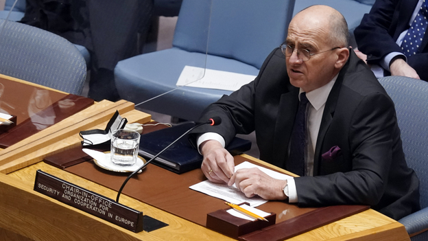 Russia's military activity in Ukraine is 'state terrorism,' UN Security Council is told