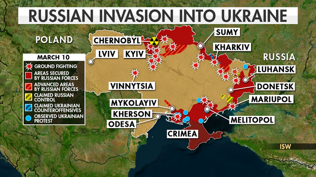 Russian military continues push toward Kyiv as suburbs evacuate