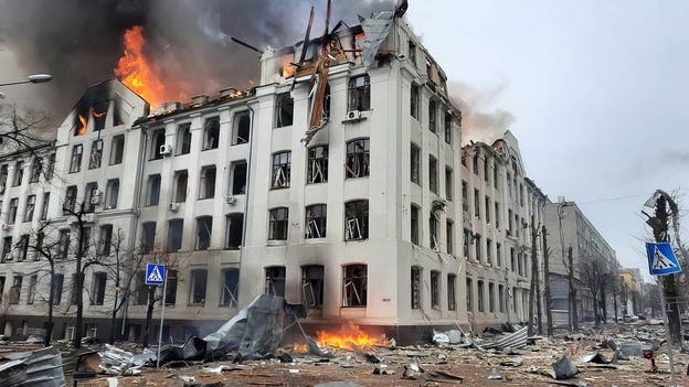 Russia-Ukraine war photos, videos show devastation as Putin regime amps up violence in urban areas