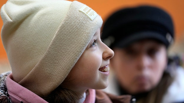 Half of 2 million Ukrainian refugees are children