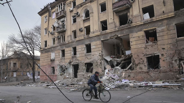Ukraine estimates Russian invasion has caused at least $100 billion in damage
