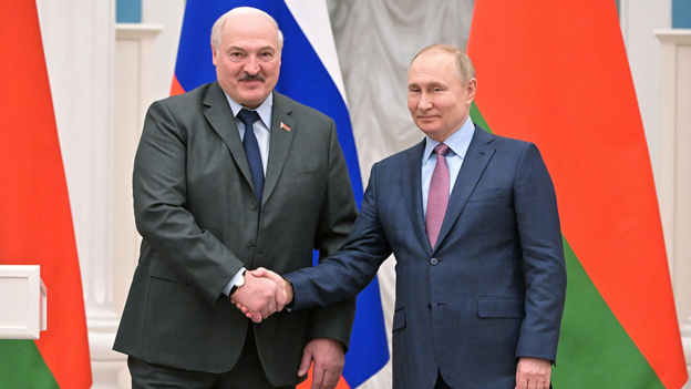 Belarus' exiled opposition leader urges more sanctions on Lukashenko and his pro-Putin 'regime'