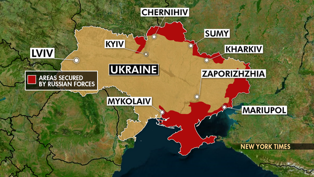 Ukraine military claims they have retaken city previously held by Russia