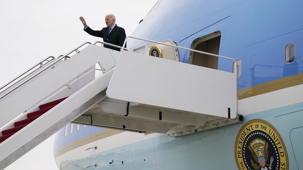 Biden departs for Europe ahead of Thursday's NATO summit