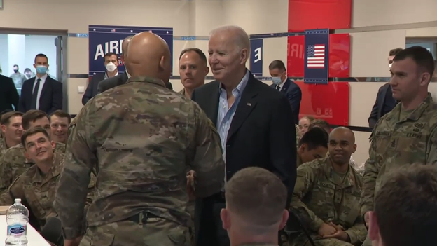 Biden to US troops in Poland: 'You are the finest fighting force in the history of the world'