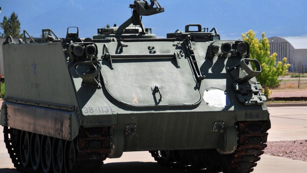 North Carolina National Guard to send armored vehicles to Ukraine