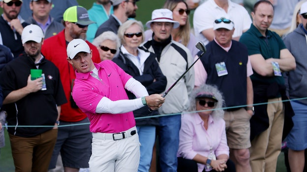 Rory McIlroy saves hole 2 with a birdie