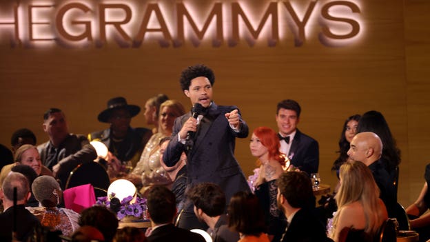 Trevor Noah addresses Will Smith Oscars slap with a joke at Grammys