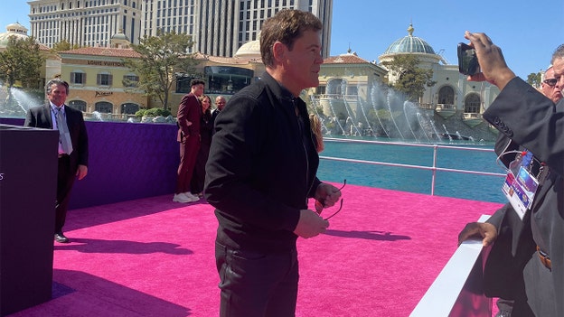Singer Donny Osmond makes appearance at red carpet