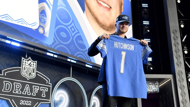 Detroit Lions select Aiden Hutchinson No. 2 overall, keeping him in Michigan