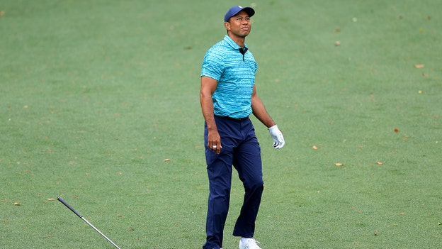 Tiger Woods stumbles in second round, finishes front nine tied for 28th