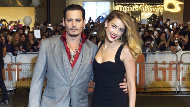 Johnny Depp and Amber Heard's net worth