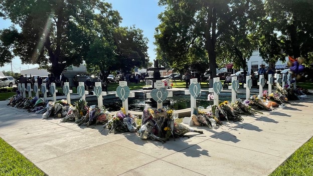 Uvalde memorial site grows larger as mourners pay respects to victims