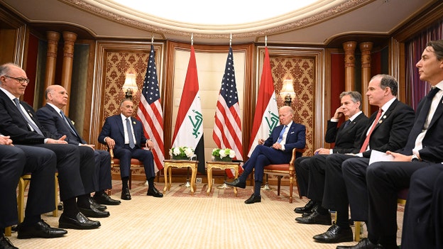 Biden meets with Iraq, Egypt, and UAE leaders on final day in Saudi Arabia