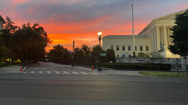 Day breaks over Capitol Hill, with marathon vote-a-rama barely halfway over