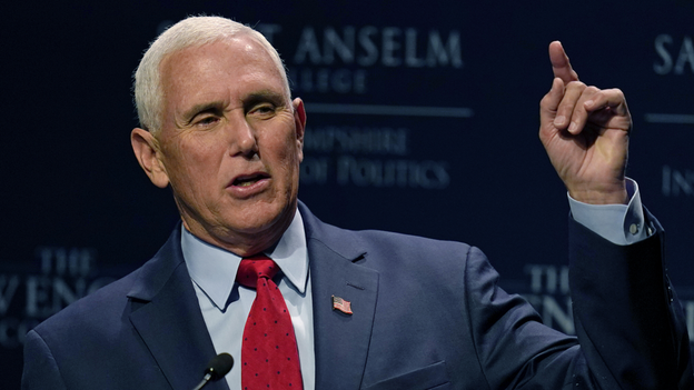 Former Vice President Pence warns Republicans about FBI criticism for Mar-a-Lago raid