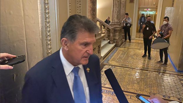 Manchin says Trump campaigning against him may, 'help me,' after former president makes 2024 threat