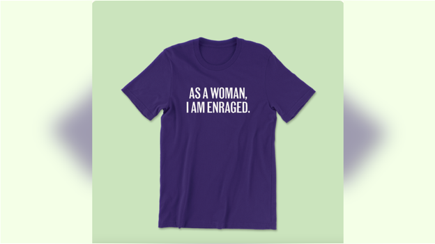 Top Democratic candidates seek to cash in with women-themed campaign merch, but won't define term