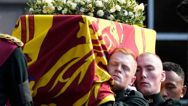 Queen Elizabeth II's procession and thanksgiving service in pictures