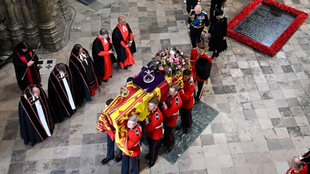 Photos: Queen Elizabeth II’s historic funeral takes place at Westminster Abbey