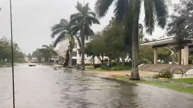 Recovery efforts are underway in Naples, Florida following destructive Hurricane Ian