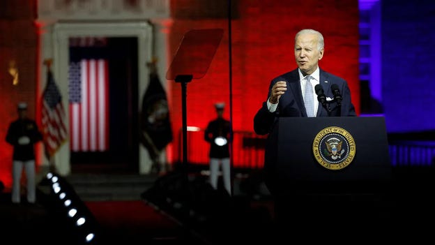 Democrats spent $46 million boosting candidates Biden believes threaten democracy itself