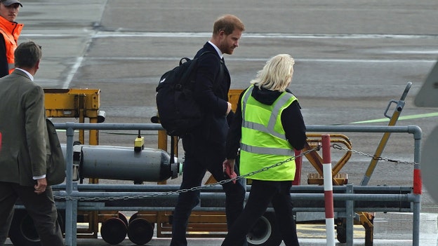 Prince Harry leaves Scotland for London on Friday