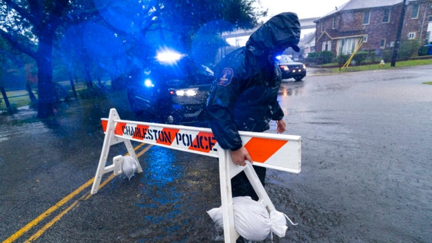 Charleston Police announce road closures as Hurricane Ian grows near