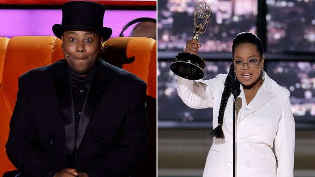 Kenan Thompson's Emmys opening monologue features Brady Bunch reunion and an appearance from Oprah