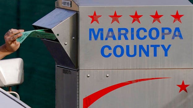 Maricopa County: Blake Masters, Kari Lake and RNC sue after 'hiccups' at Arizona voting locations