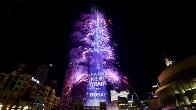 Dubai rings in the New Year