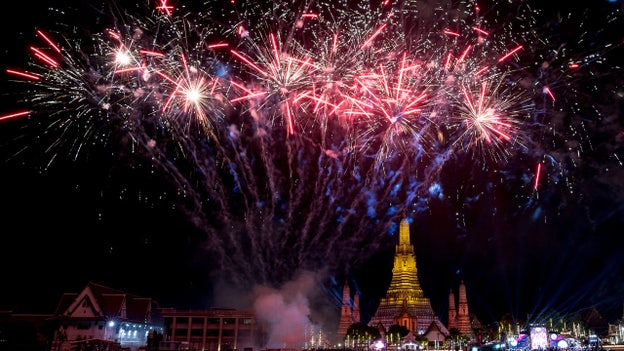 Bangkok goes big for New Years Eve
