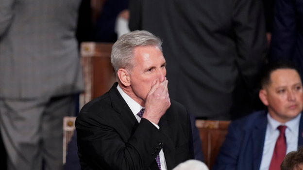 7th House speaker vote: McCarthy on track to fall short