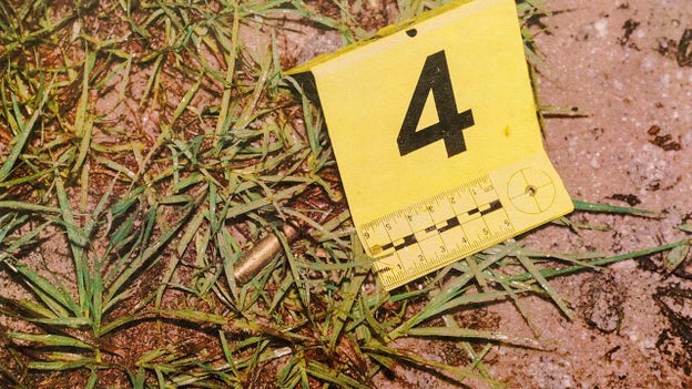 Photos of crime scene evidence from Alex Murdaugh's murder trial