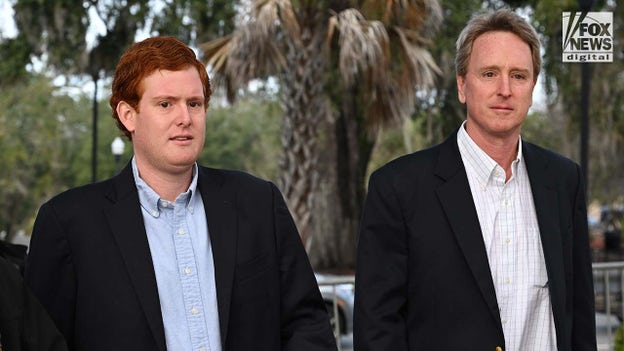 Buster Murdaugh and his uncle, John Marvin Murdaugh, arrive to the courthouse