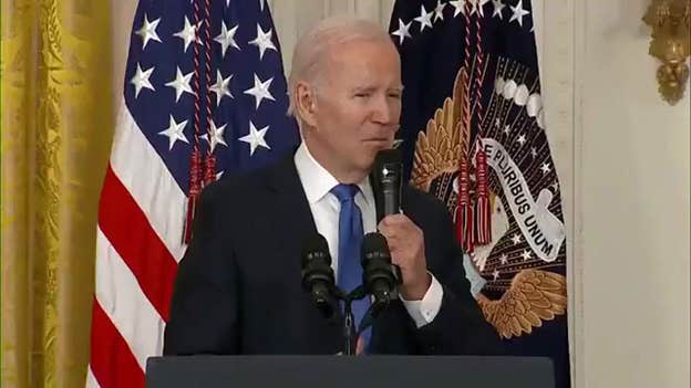 President Biden opens speech with gaffe calling Schumer 'minority leader'