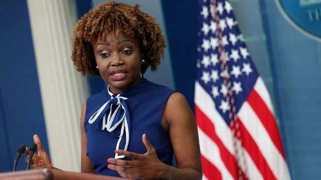 NYT reporter clashes with Karine Jean-Pierre over WH silence on Trump indictment