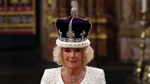 Camilla crowned as she takes on title of The Queen