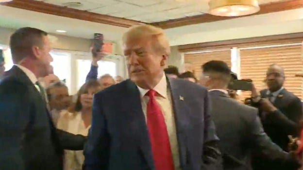 Trump stops at Miami cafe after pleading not guilty to federal charges
