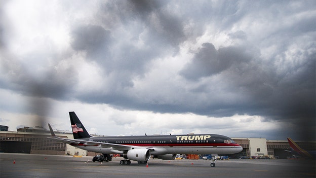 Trump Force One departs DC airport after former president pleads 'not guilty' in Jan. 6 case