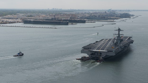 Pentagon deploys second aircraft carrier group to eastern Mediterranean