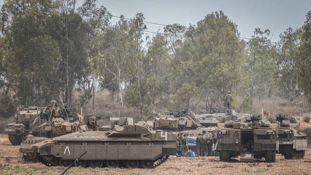 Israel recaptures areas near the Gaza Strip overrun by Hamas